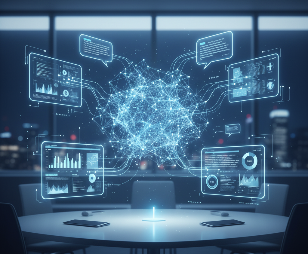 Conversational AI agent communication