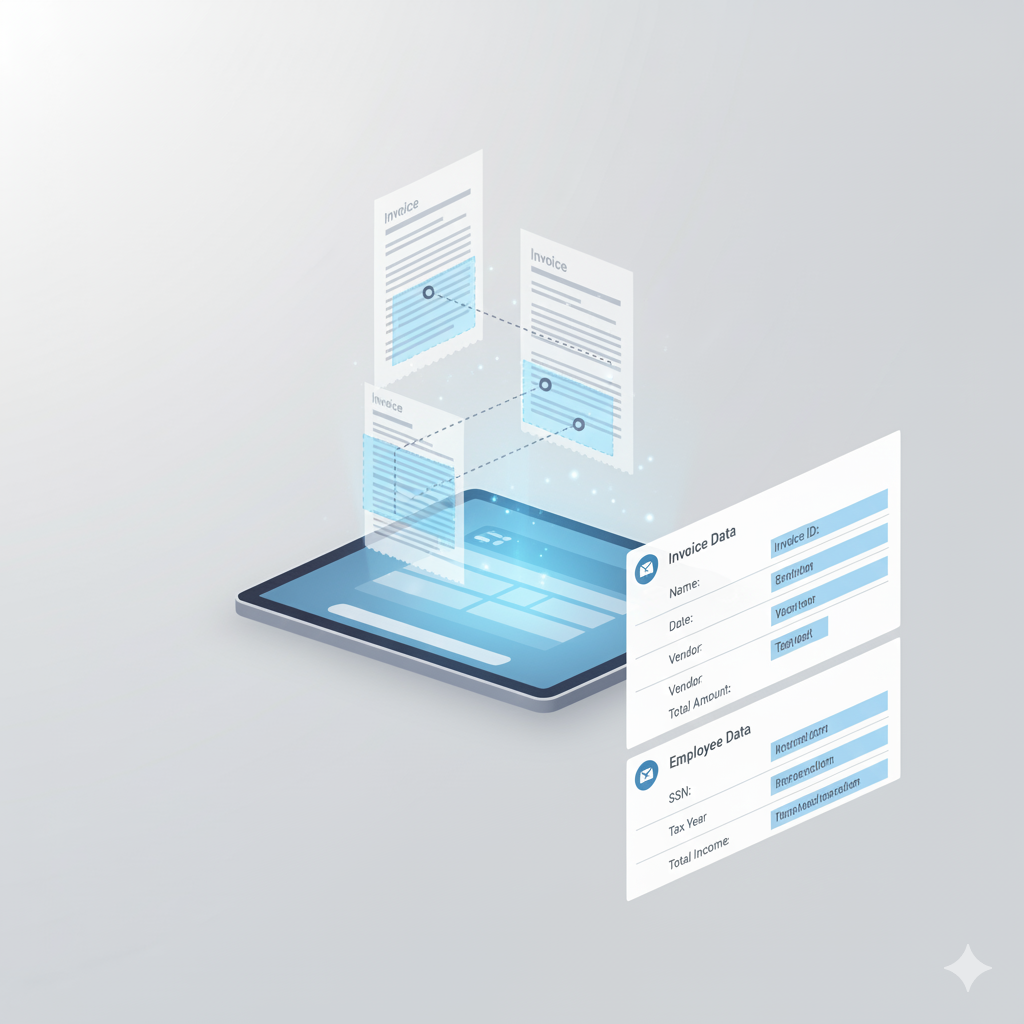 OCR extraction and document classification