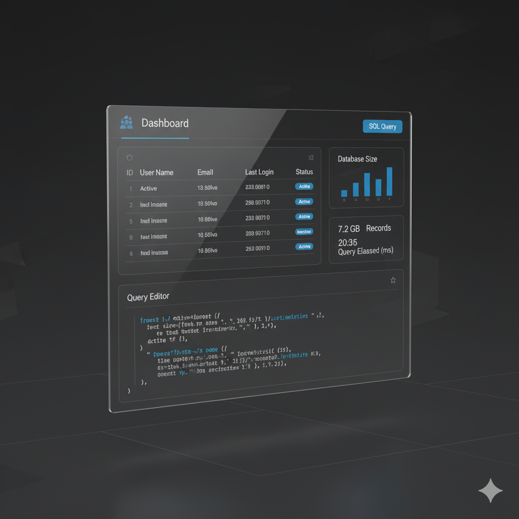 Database management visualization